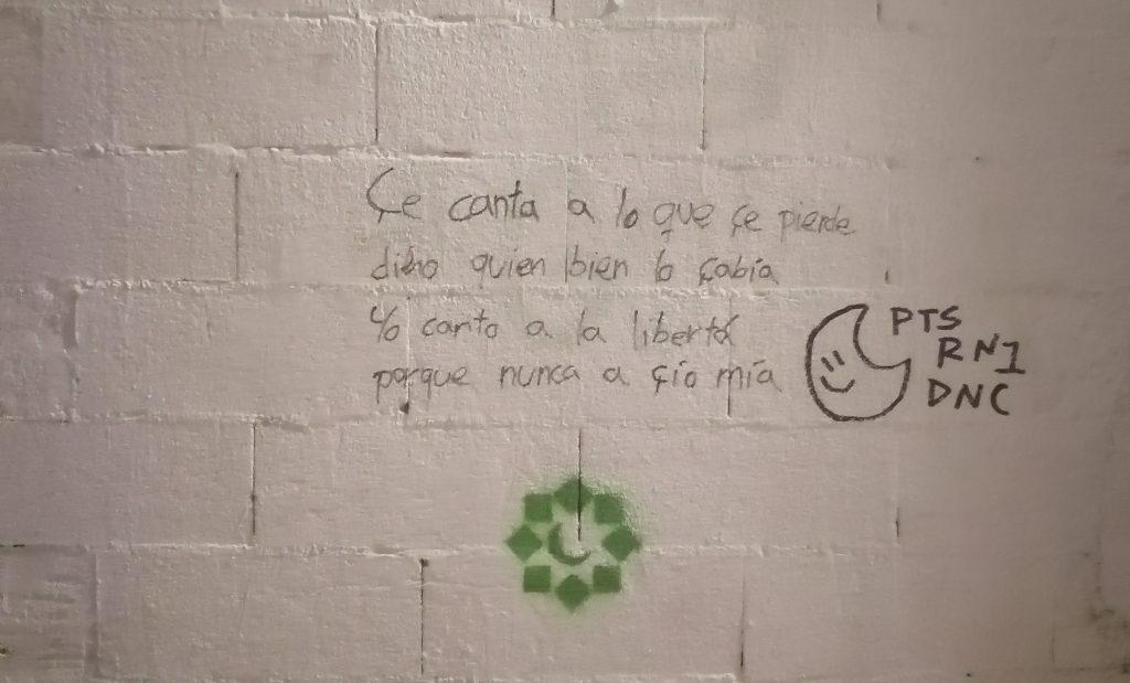 poema andaluz pared granada